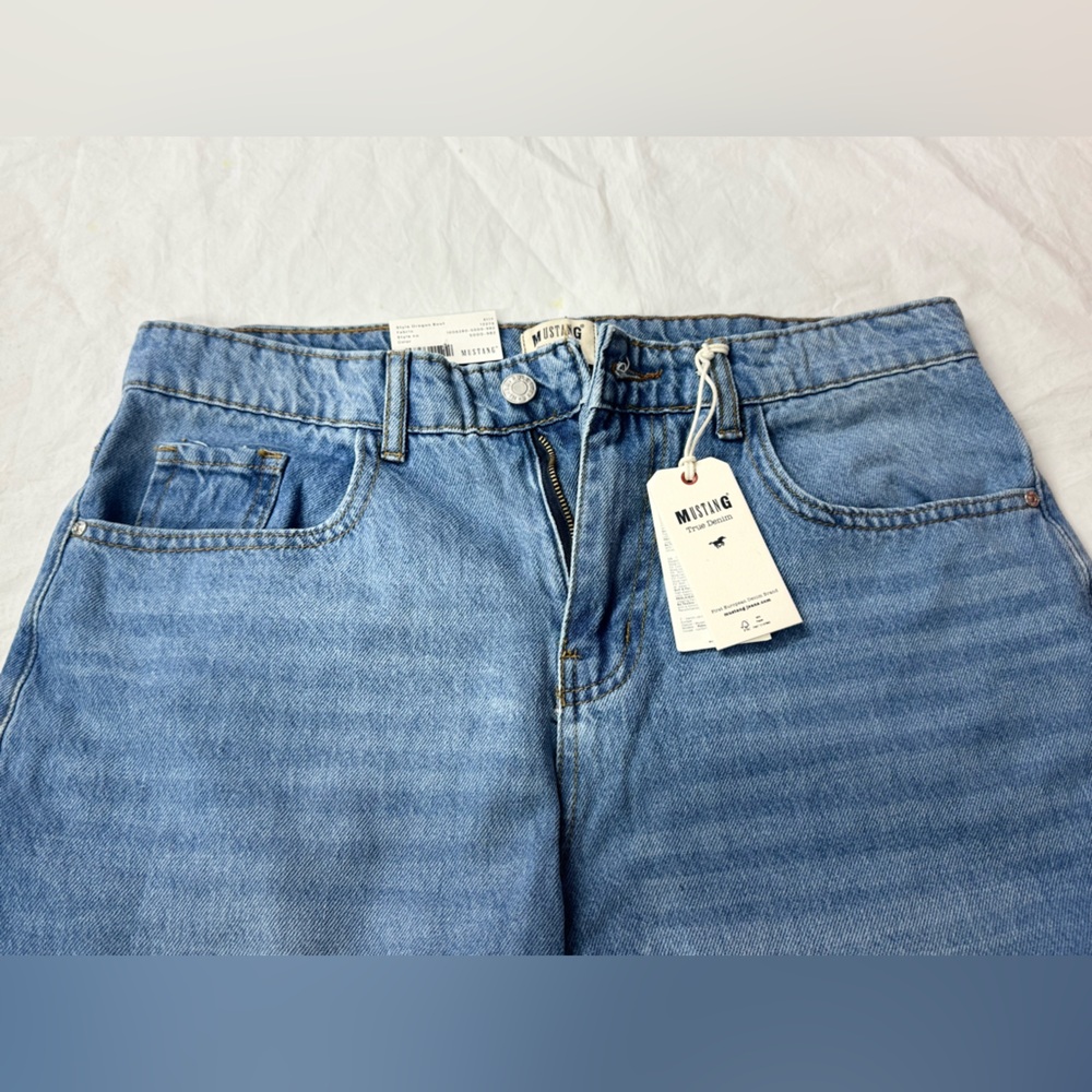 Mustang Women Blue Denim‎ capris